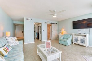 TV - Gulf-View Balcony: Beachfront Condo in PCB! (Panama City Beach)