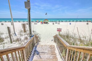On the beach - Gulf-View Balcony: Beachfront Condo in PCB! (Panama City Beach)