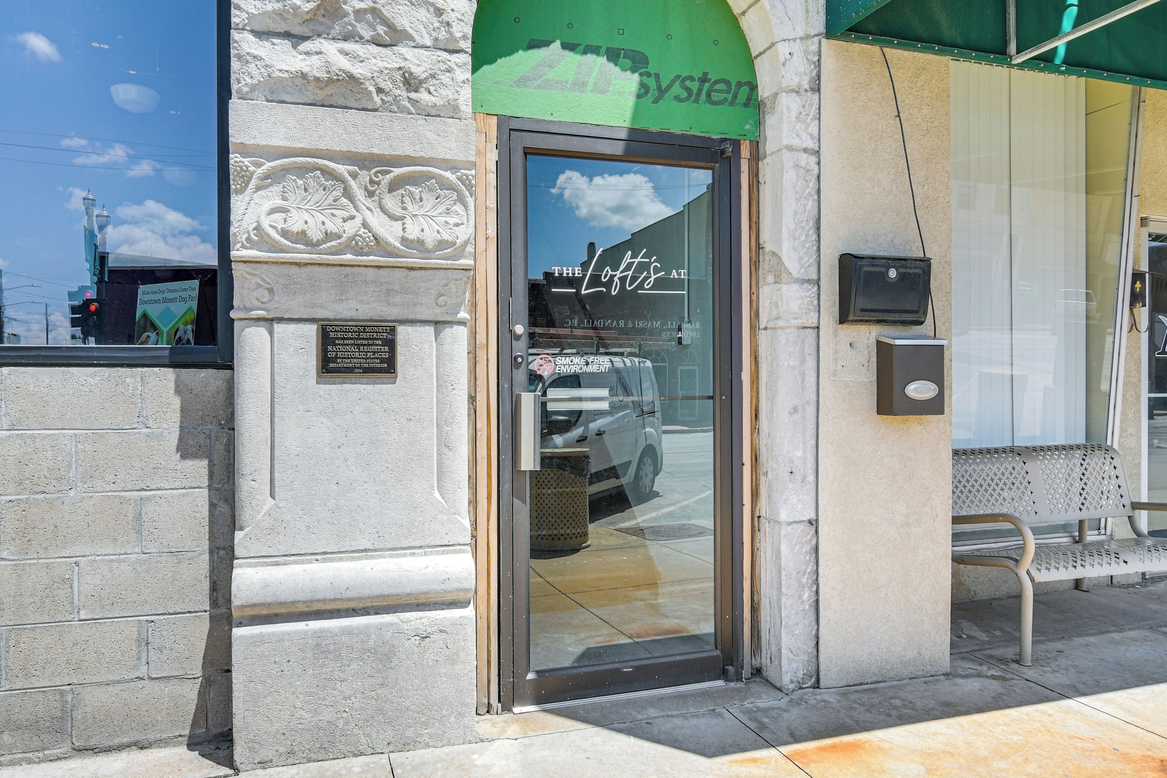 Exterior detail