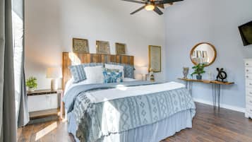 1 bedroom, iron/ironing board, internet, bed sheets