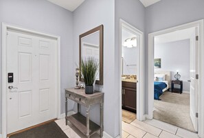4 bedrooms, iron/ironing board, travel crib, WiFi