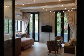 Kolmen hengen deluxe-huone | Ilmainen Wi-Fi