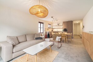 Living area - Chateau Maison Blanche B0 (De Haan)