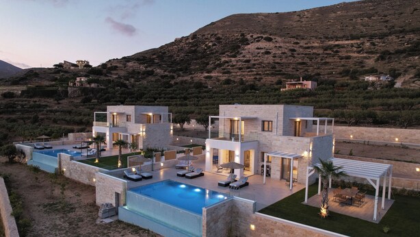 Exterior - Actea Seaview Villas | Free* heated pools & 800m sea (Kissamos)