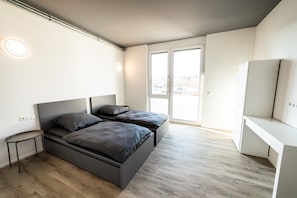 1 Schlafzimmer, kostenloses WLAN, Bettwäsche, Rollstuhlgeeignet
