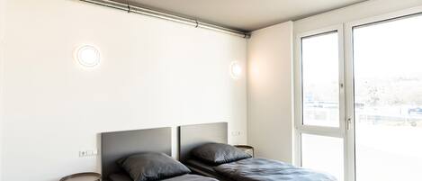 1 Schlafzimmer, kostenloses WLAN, Bettwäsche, Rollstuhlgeeignet