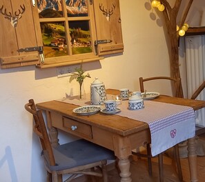 Dining - Country Apartment "Alte Mühle" near Lake Biggesee (Drolshagen-Berlinghausen)