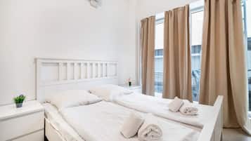 2 Schlafzimmer, kostenloses WLAN, Bettwäsche