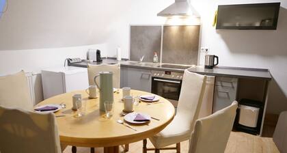 Apartment mit 1 Schlafzimmer und Aussicht