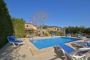 Pool - Rafal baix - idyllic country house with private pool (Son Servera)