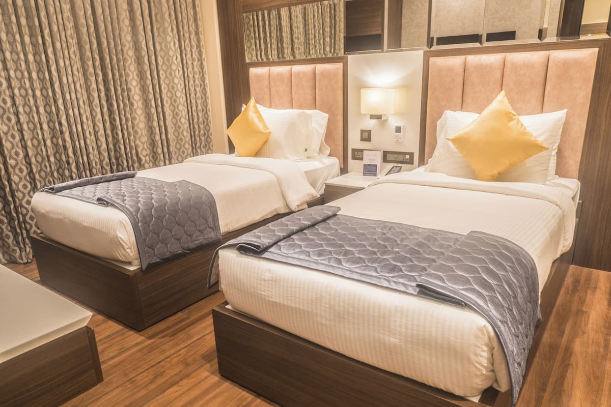 Premium Double Room | In-room safe, blackout drapes, iron/ironing board, free WiFi