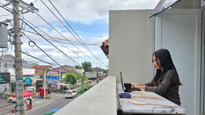 Terrace/patio - Koala Tidur Hostel Syariah Yogyakarta (Depok)