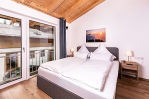 2 dormitoris, un bressol de viatge, wifi gratuïta i roba de llit