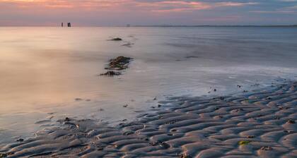 Ferienhaus Groot mit Garten, Blick ins Grüne für 6 Personen
