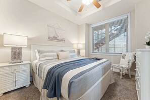 2 bedrooms, iron/ironing board, travel crib, WiFi