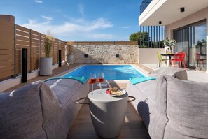 Appartement, privézwembad | Privézwembad