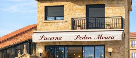 Fassade der Unterkunft