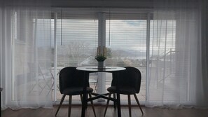 Comfort Studio, 1 Double Bed, Patio, Hill View | Living area | TV - Innisfree Guest House (Fort William)