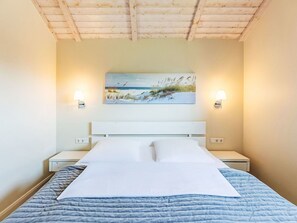 2 bedrooms, travel cot, free WiFi - Lovely apartment in villa for 4 people with WIFI, TV and terrace (Dagebüll)