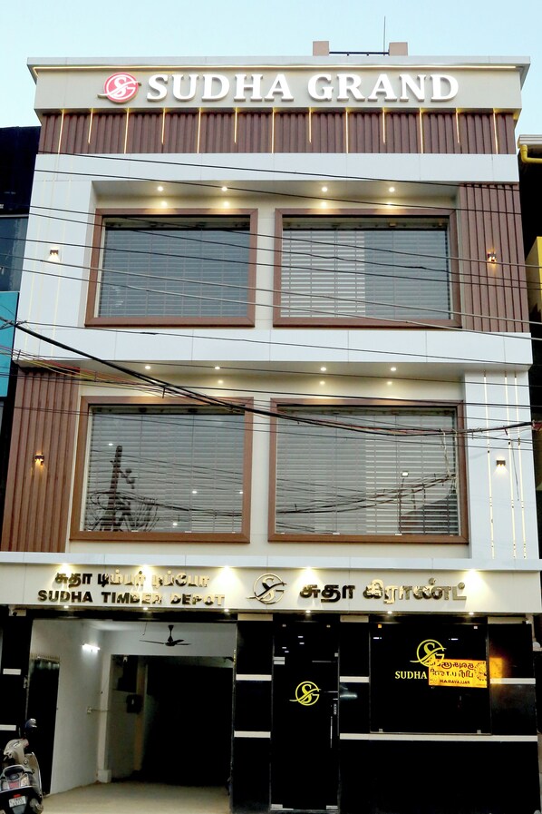 Façade de l’hébergement