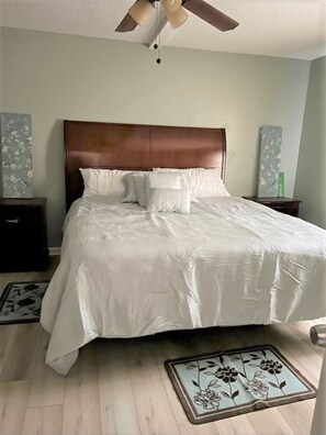 3 habitaciones, tabla de planchar con plancha y wifi