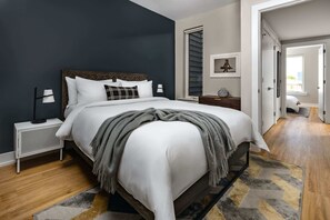 2 soveværelser, skrivebord, strygejern/strygebræt, Wi-Fi