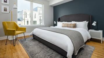 1 bedroom, desk, iron/ironing board, WiFi