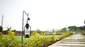 Overnatningsstedets område