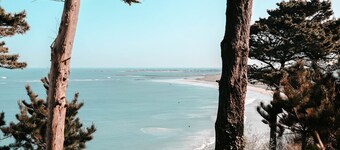 Terrasse vue mer pour 2 personnes à Plouguerneau