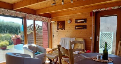 100m de la plage, maison sur la dune pour 5