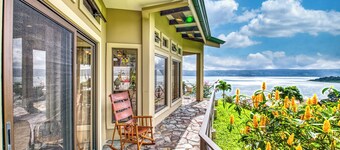 Windows on the water is how I describe this beautiful property.