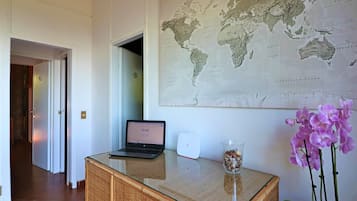 Exclusive Villa, Sea View | Living area | 46-inch flat-screen TV with digital channels