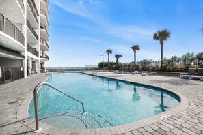 Indoor pool - Grand Pointe 411, 3 bedrooms, 3 and a half baths, DIRECT BEACH FRONT (Orange Beach)