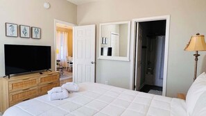 2 habitaciones, tabla de planchar con plancha, wifi y ropa de cama 