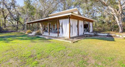 Private Patio w/ View: Peaceful Trenton Home