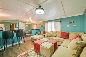 Fachada de la propiedad