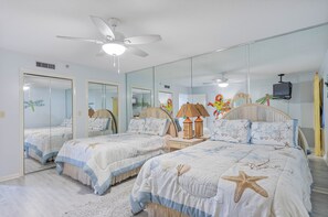 2 多间卧室、WiFi、床单