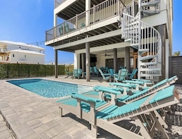 Una piscina climatizada