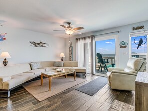Condo, 3 Bedrooms | Living area - Bayfront Paradise K302 3 Bedroom Condo (Rockport)