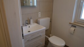 Shower, hair dryer, towels, soap - Wellness in the Eifel (Mechernich)