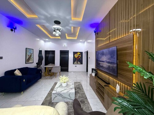 Our brand new two-bedroom apartment in Surulere.