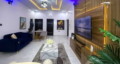 Our brand new two-bedroom apartment in Surulere.