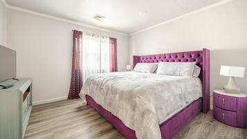 3 bedrooms, iron/ironing board, travel cot, free WiFi