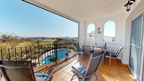Outdoor dining - Casa Egeo JW-Murcia Holiday Rentals Property (Sucina)