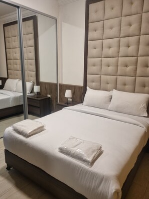 Apartment, 1 Bedroom, Accessible, Smoking | 2 bedrooms - Charming Amman Apartment With Central Air-con & Street Parking (Amman)