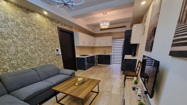 Appartement, 1 chambre, accessible aux personnes à mobilité réduite, fumeur | Salle de séjour