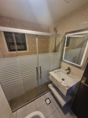 Apartment, 1 Bedroom, Accessible, Smoking | Bathroom - Charming Amman Apartment With Central Air-con & Street Parking (Amman)