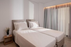 2 bedrooms, iron/ironing board, WiFi, bed sheets - Thyme Sea View Apartment 1 by 8essentially (Souda)