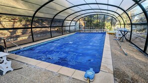 Pool - Farmhouse with magnificent view (Oms)