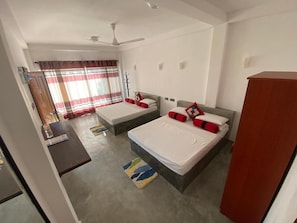 Standard Double Room Single Use, Balcony, Mountain View | In-room safe, desk, laptop workspace, blackout drapes - Ella backpack hostel  (Ella)